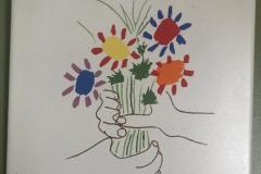 Picassos hands of friendship and unity - Kate F.