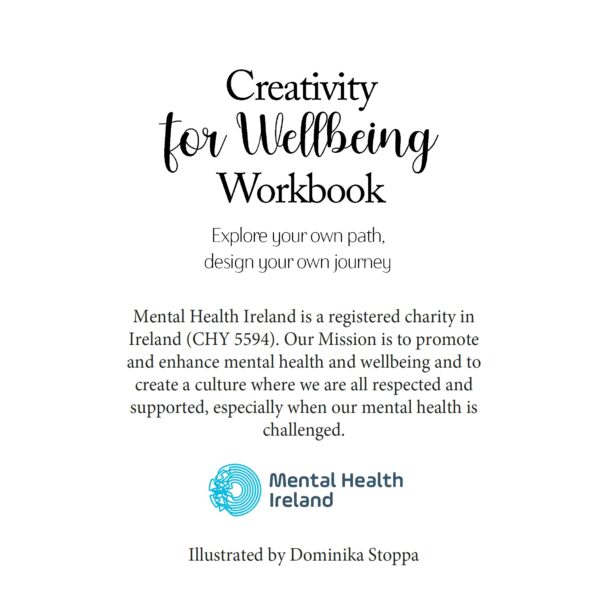 Book Details of the Creativity for Wellbeing Workbook