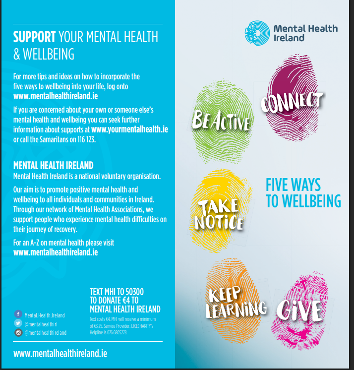 Five Ways to Wellbeing