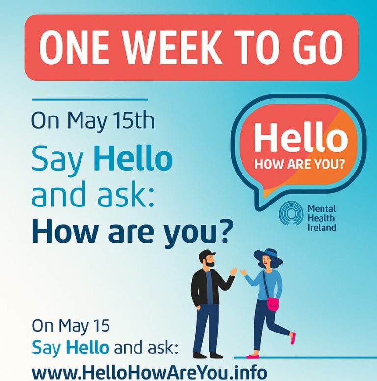 Hello, How Are You Day May 15th 2025 – One Week to Go!