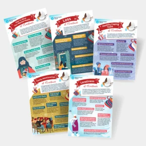 Coping with Christmas cards (set of 5)