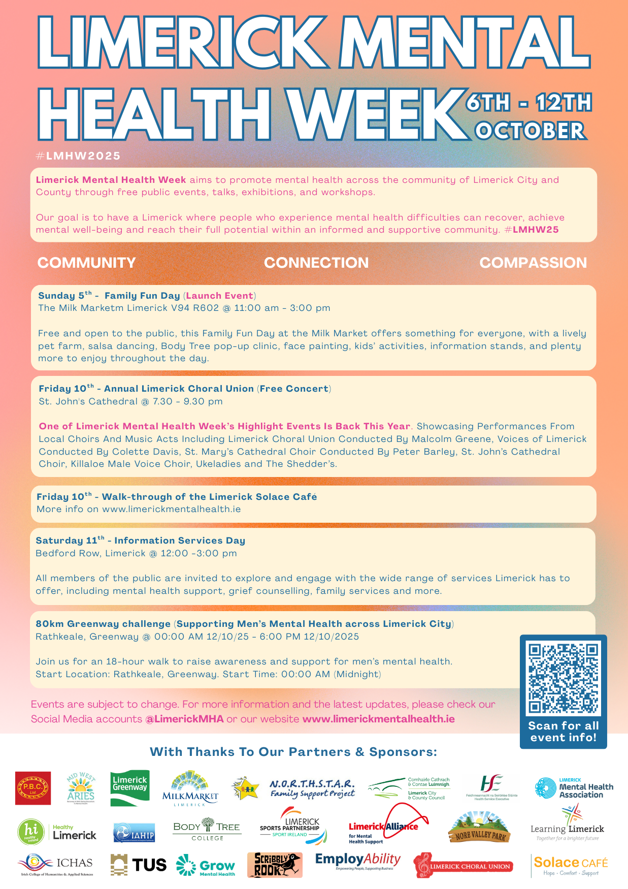 Limerick Mental Health Week 2025