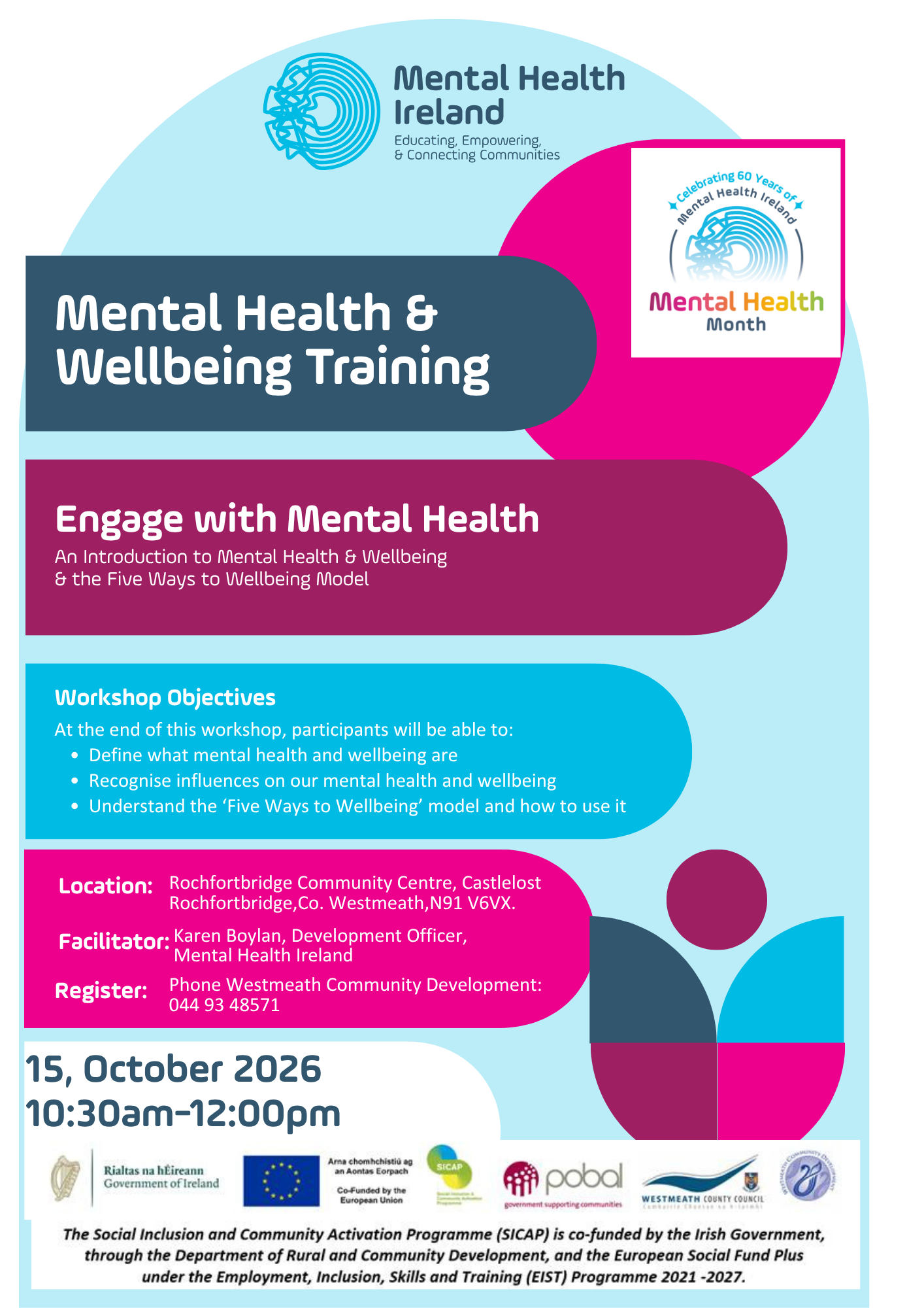 Engage with Mental Health Workshop- Rochfortbridge