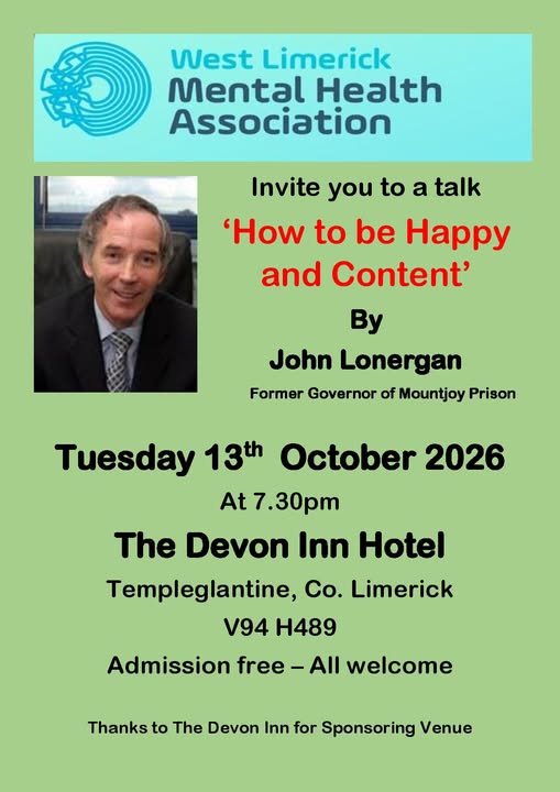 How to be Happy and Content – John Lonergan Talk